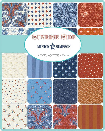 Moda Fabric Pre Cuts Moda Sunrise Side Mini Charm 14960MC  - The Sewing Studio