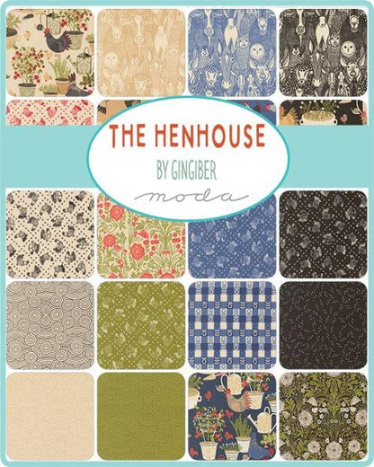 Moda Fabric Pre Cuts Moda The Henhouse Fat Quarter Bundle 33 Pieces - The Sewing Studio