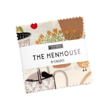 Moda Fabric Pre Cuts Moda The Henhouse Mini Charm  - The Sewing Studio for sale UK - The Sewing Studio