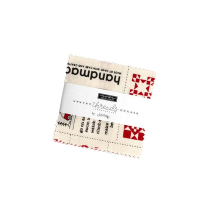 Threads Collection By Moda Moda Threads Mini Charm Pack 55680MC | 42 Pre-Cut 2.5