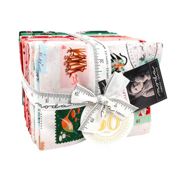 Moda Fabric Pre Cuts Moda Tiny Christmas Fat Quarter Pack 37130AB  - The Sewing Studio for sale UK - The Sewing Studio