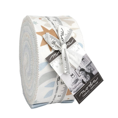 Moda Fabric Pre Cuts Moda To The Moon And Back Jelly Roll  - The Sewing Studio