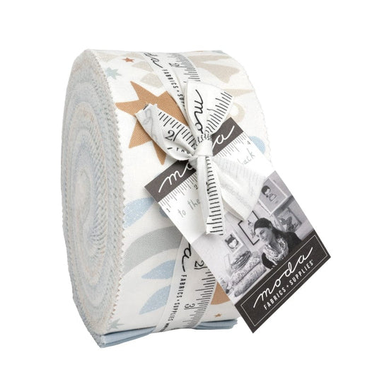 Moda Fabric Pre Cuts Moda To The Moon And Back Jelly Roll  - The Sewing Studio