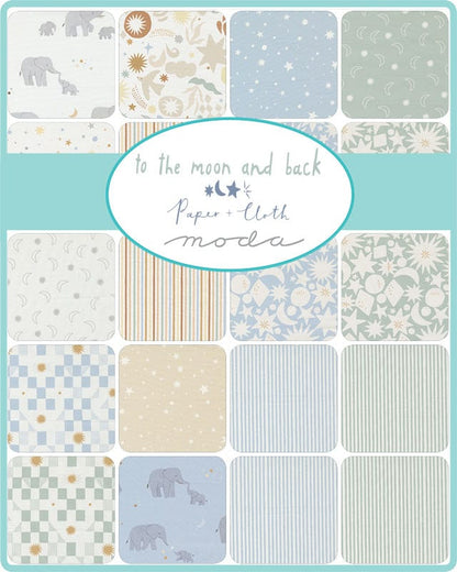 Moda Fabric Pre Cuts Moda To The Moon And Back Layer Cake  - The Sewing Studio