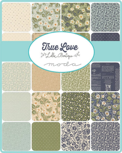 Moda Fabric Pre Cuts Moda True Love Jelly Rolls  - The Sewing Studio