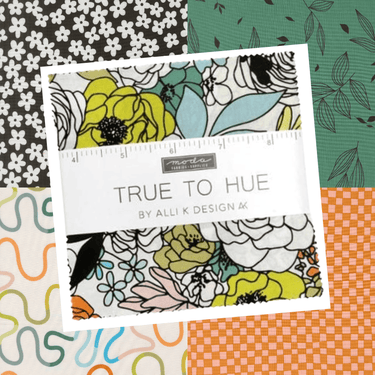 Moda Fabric Pre Cuts Moda True To Hue Charm Pack  - The Sewing Studio for sale UK - The Sewing Studio