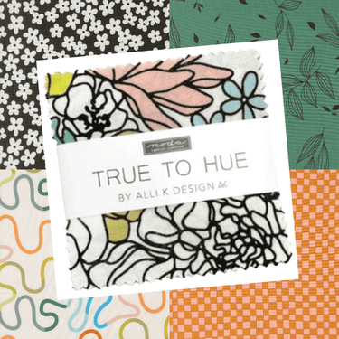 Moda Fabric Pre Cuts Moda True To Hue Mini Charm  - The Sewing Studio for sale UK - The Sewing Studio