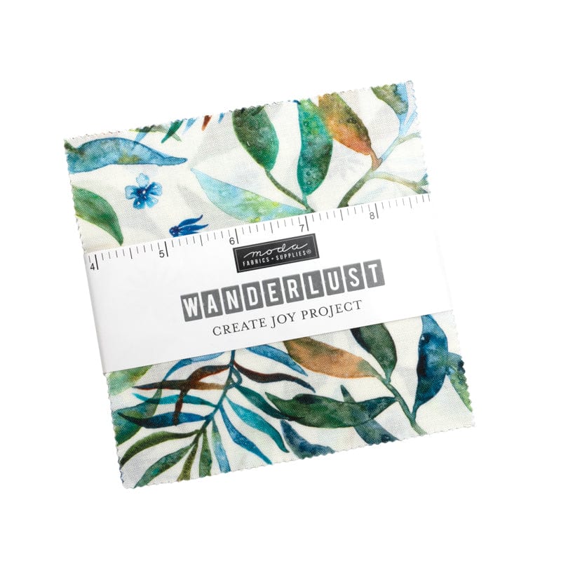 Moda Fabric Pre Cuts Moda Wanderlust Charm Pack 39840PP  - The Sewing Studio