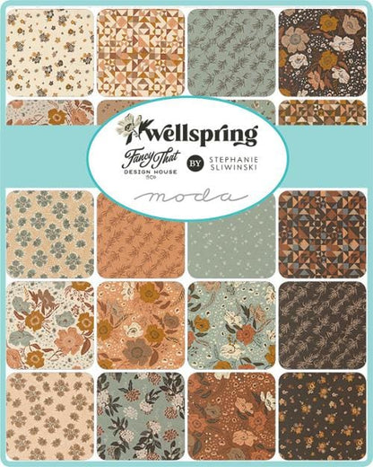 Moda Fabric Pre Cuts Moda Wellspring Fat Quarter Bundle 32 Piece - The Sewing Studio