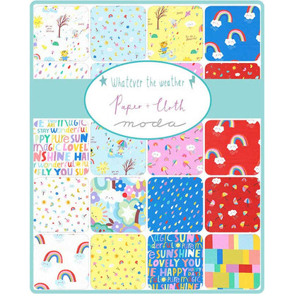 Moda Fabric Pre Cuts Moda Whatever The Weather Mini Charm 25140MC  - The Sewing Studio