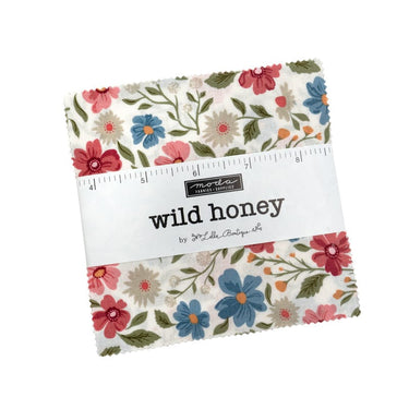 Moda Fabric Pre Cuts Moda Wild Honey Charm Pack  - The Sewing Studio for sale UK - The Sewing Studio