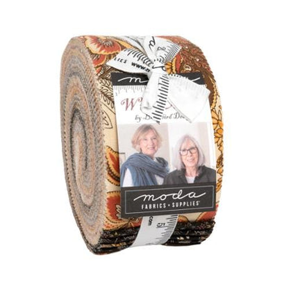 Moda Fabric Pre Cuts Moda Wild Orchid Jelly Roll  - The Sewing Studio