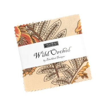 Moda Fabric Pre Cuts Moda Wild Orchid Mini Charm  - The Sewing Studio for sale UK - The Sewing Studio