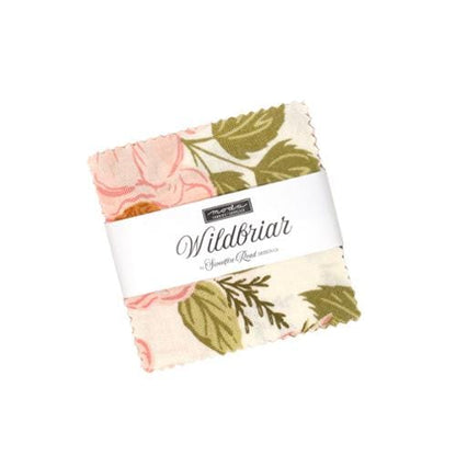 Moda Fabric Pre Cuts Moda Wildbriar Mini Charm - The Sewing Studio