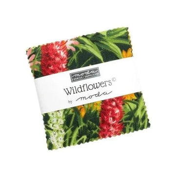 Moda Fabric Pre Cuts Moda Wildflowers 2024 Mini Charm 33770MC  - The Sewing Studio for sale UK - The Sewing Studio