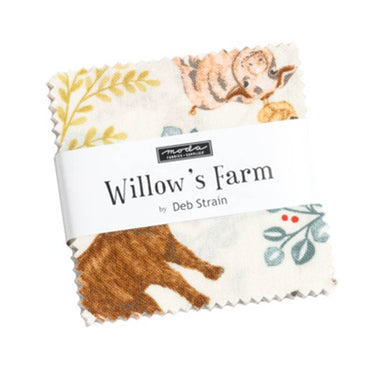Moda Fabric Pre Cuts Moda Willows Farm Mini Charm 56100MC  - The Sewing Studio for sale UK - The Sewing Studio