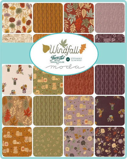 Moda Fabric Pre Cuts Moda Windfall Fat Quarter Bundle 39 Pieces  - The Sewing Studio