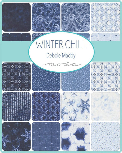 Moda Fabric Pre Cuts Moda Winter Chill Jelly Roll 48100JR  - The Sewing Studio