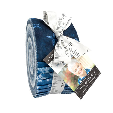 Moda Fabric Pre Cuts Moda Winter Chill Jelly Roll 48100JR  - The Sewing Studio for sale UK - The Sewing Studio