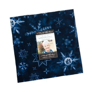 Moda Fabric Pre Cuts Moda Winter Chill Layer Cake 48100LC  - The Sewing Studio for sale UK - The Sewing Studio