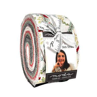 Moda Fabric Pre Cuts Moda Winter Friends Jelly Roll 56130JR  - The Sewing Studio for sale UK - The Sewing Studio