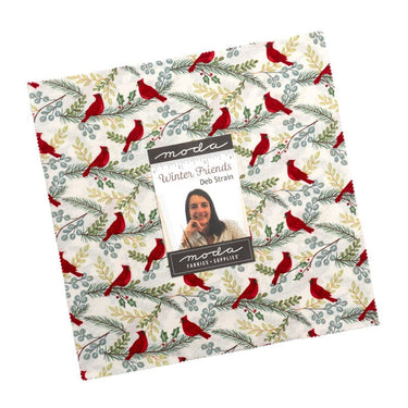 Moda Fabric Pre Cuts Moda Winter Friends Layer Cake 56130LC  - The Sewing Studio for sale UK - The Sewing Studio