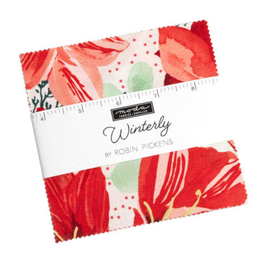 Moda Fabric Pre Cuts Moda Winterly Charm Pack 48760PP  - The Sewing Studio for sale UK - The Sewing Studio