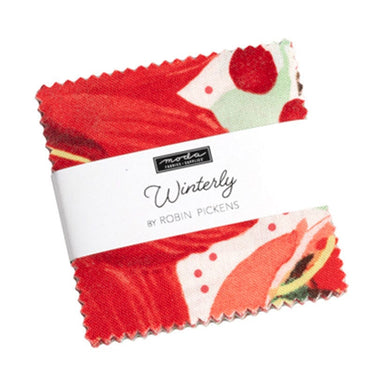 Moda Fabric Pre Cuts Moda Winterly Mini Charm 48760MC  - The Sewing Studio for sale UK - The Sewing Studio