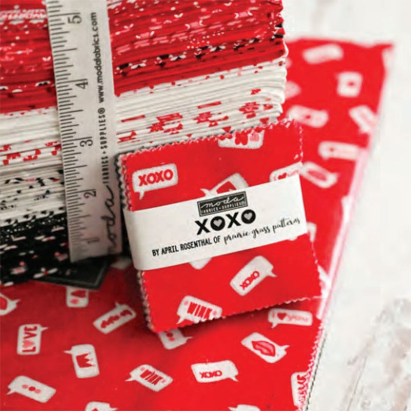 Moda Fabric Pre Cuts Moda Xoxo Layer Cake 24140LC  - The Sewing Studio
