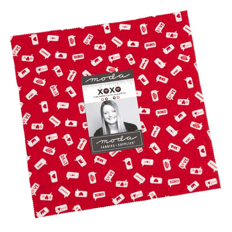 Moda Fabric Pre Cuts Moda Xoxo Layer Cake 24140LC  - The Sewing Studio