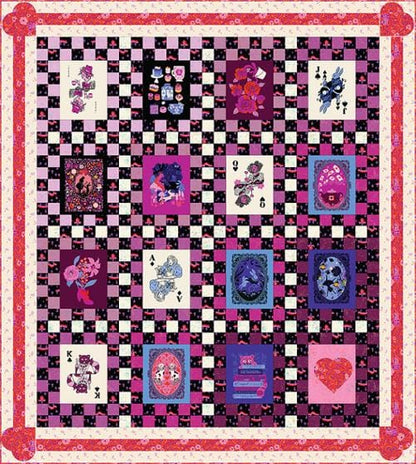 Moda Fabric Pre Cuts Ruby Star Hello Alice Quilt Kit  - The Sewing Studio