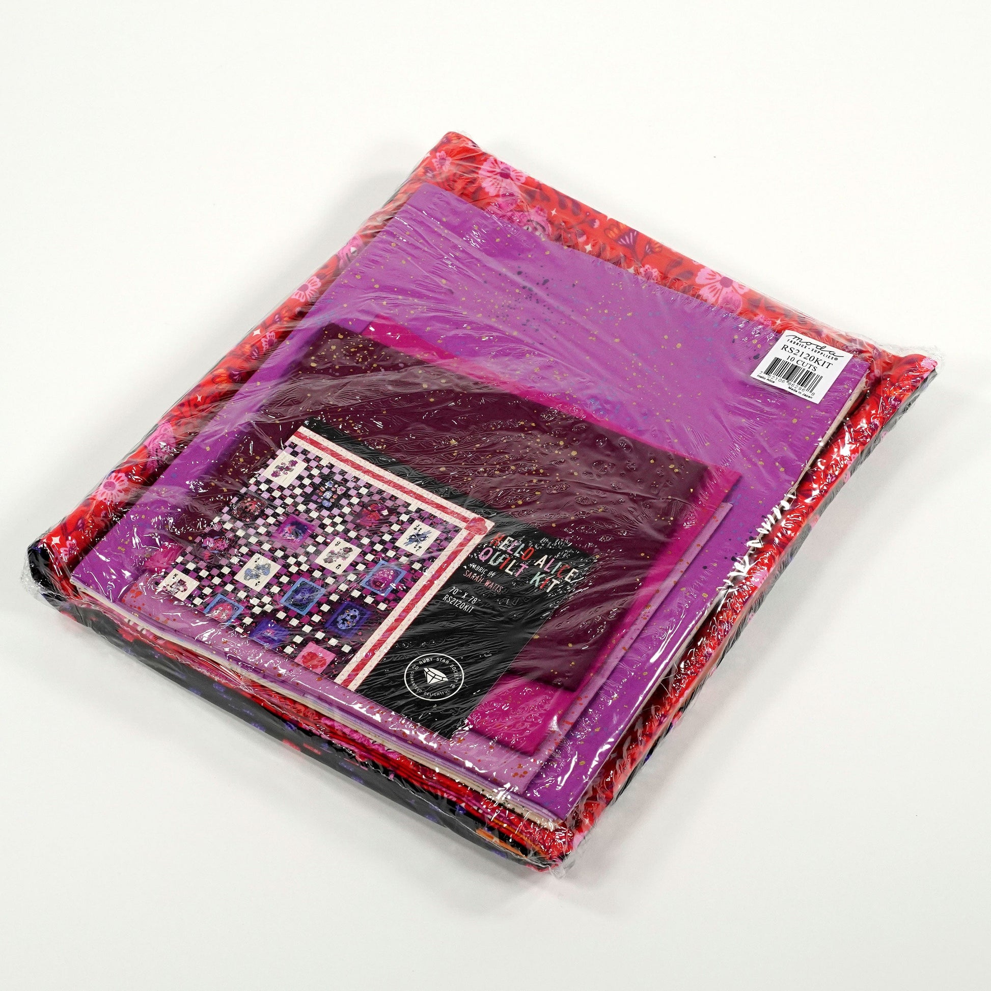 Moda Fabric Pre Cuts Ruby Star Hello Alice Quilt Kit  - The Sewing Studio