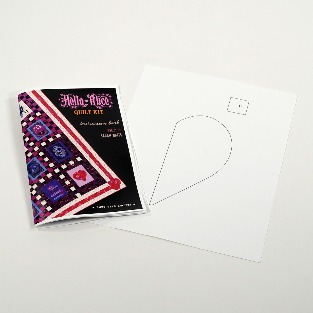 Moda Fabric Pre Cuts Ruby Star Hello Alice Quilt Kit  - The Sewing Studio