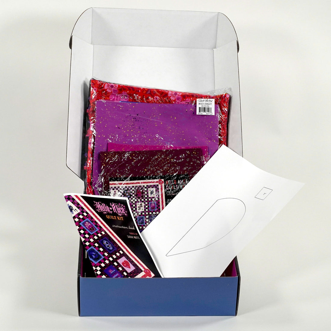 Moda Fabric Pre Cuts Ruby Star Hello Alice Quilt Kit  - The Sewing Studio