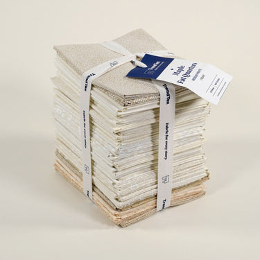 Moda Fabric Pre Cuts TrendTex Muslin Prints Maple Fat Quarters Cream 40 Pieces  - The Sewing Studio for sale UK - The Sewing Studio
