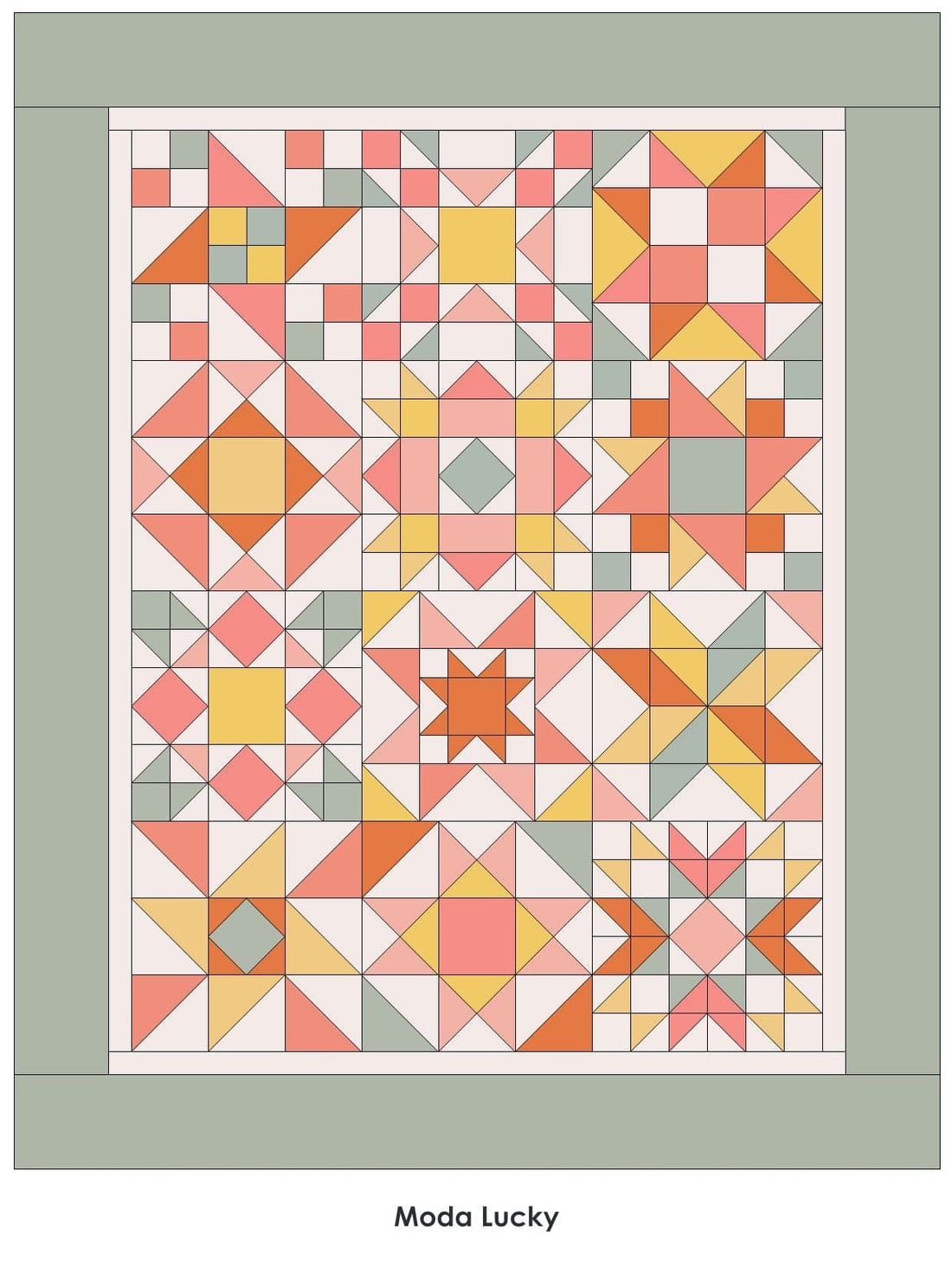 Moda Fabric Quillow - Lucky  - The Sewing Studio