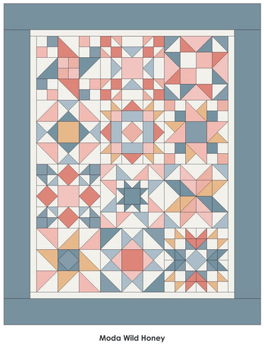 Moda Fabric Quillow - Wild Honey  - The Sewing Studio for sale UK - The Sewing Studio