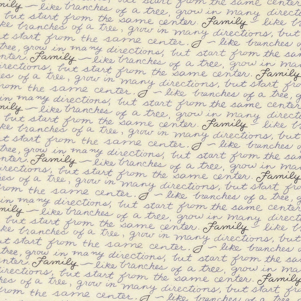 Moda Fabric Moda Family Tree  - The Sewing Studio