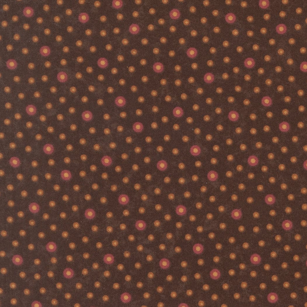 Multi-coloured Spots and Dots Moda Fabric Moda Flannel Season - The Sewing Studio