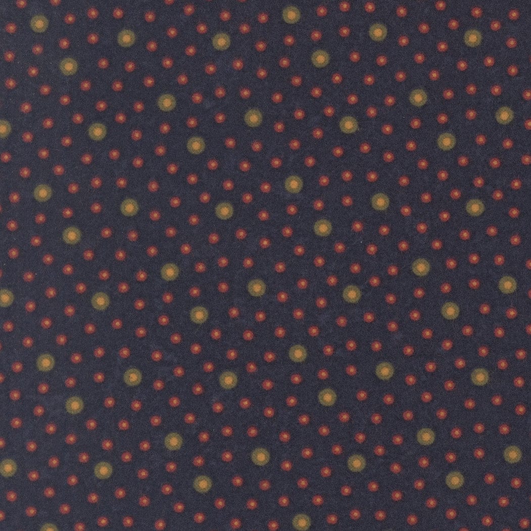 Multi-coloured Spots and Dots Moda Fabric Moda Flannel Season - The Sewing Studio