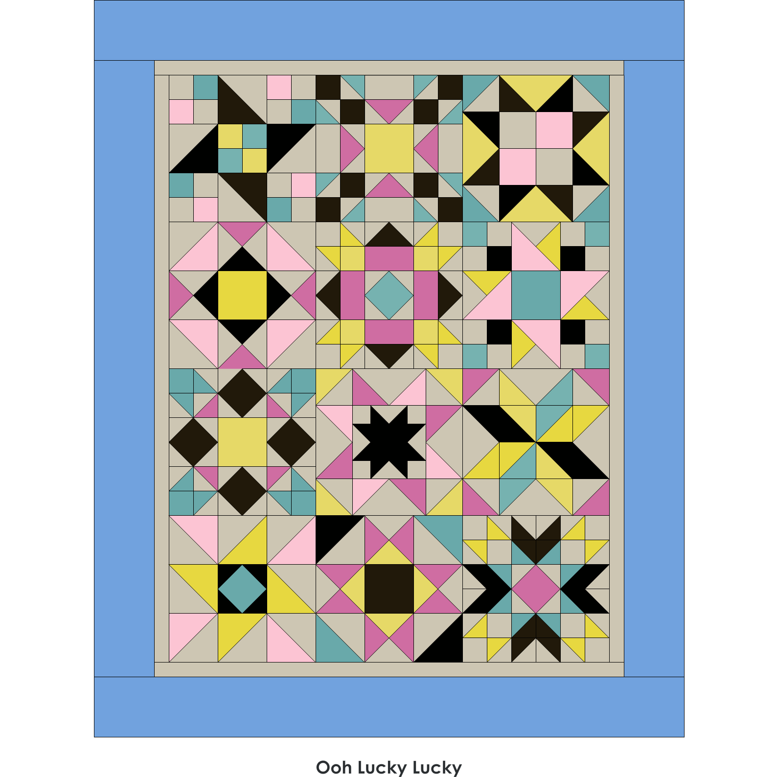 Moda Fabric Ruby Star Society Ooh Lucky Lucky Quillow Bundle  - The Sewing Studio