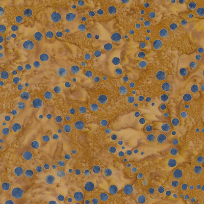 Brown Hand Dyed, Spots and Dots Moda Fabric Moda Blue Ridge Batiks - The Sewing Studio