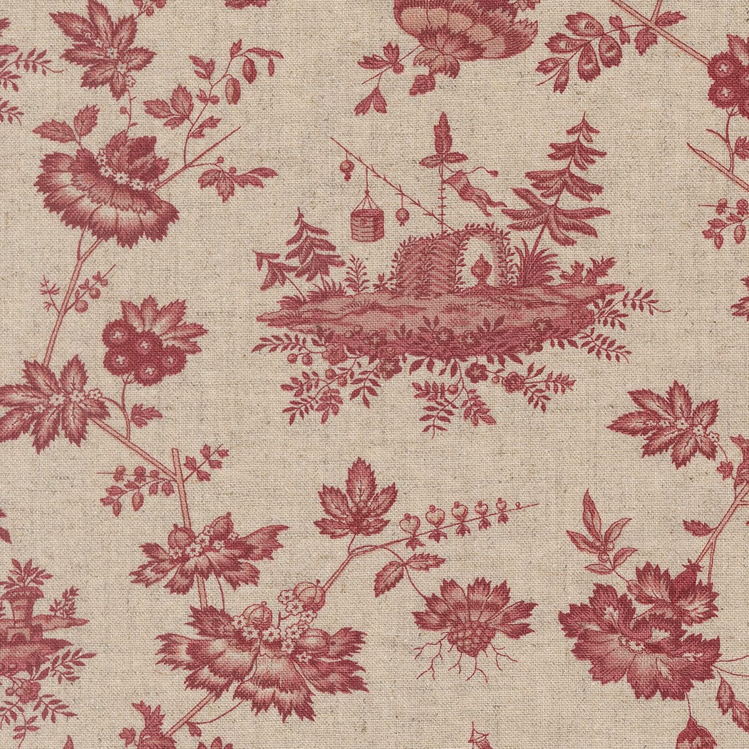 Moda Fabric Moda Fleur De Paris Linen  - The Sewing Studio
