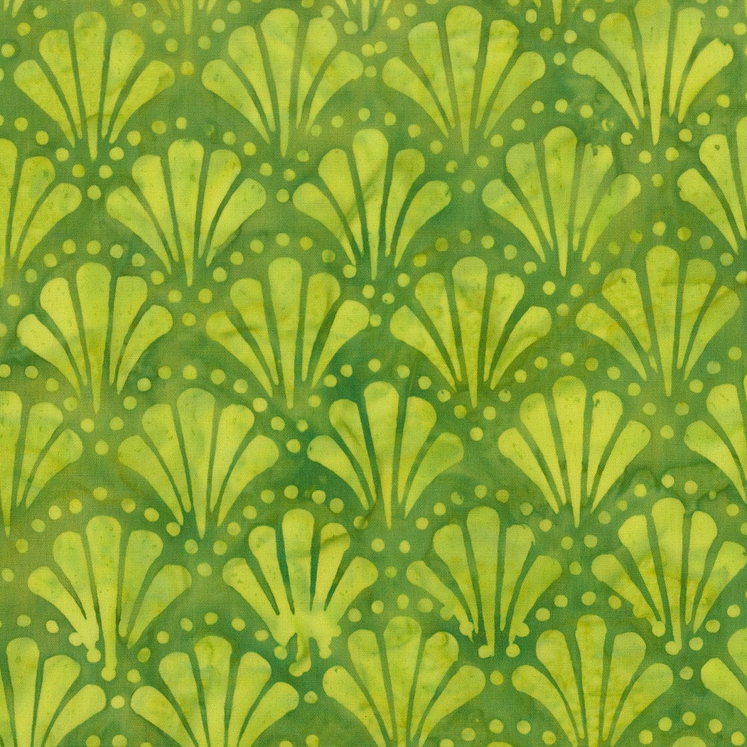 Green Hand Dyed Moda Fabric Moda Mermaid Batiks Fabric - The Sewing Studio