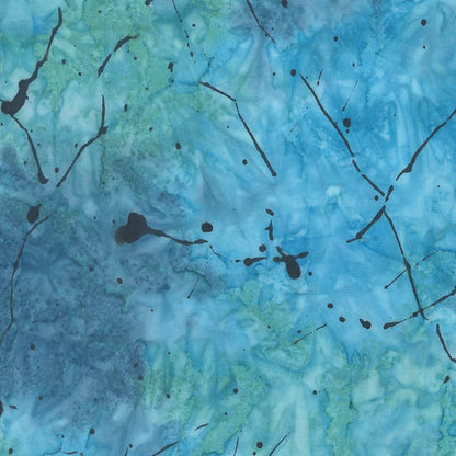 Blue Hand Dyed, Blender Moda Fabric Moda Blue Ridge Batiks - The Sewing Studio
