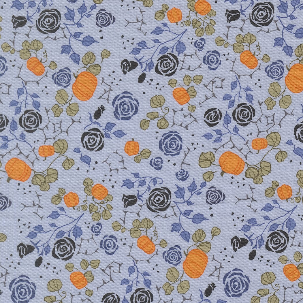 Blue Halloween Moda Fabric Moda Coven - The Sewing Studio
