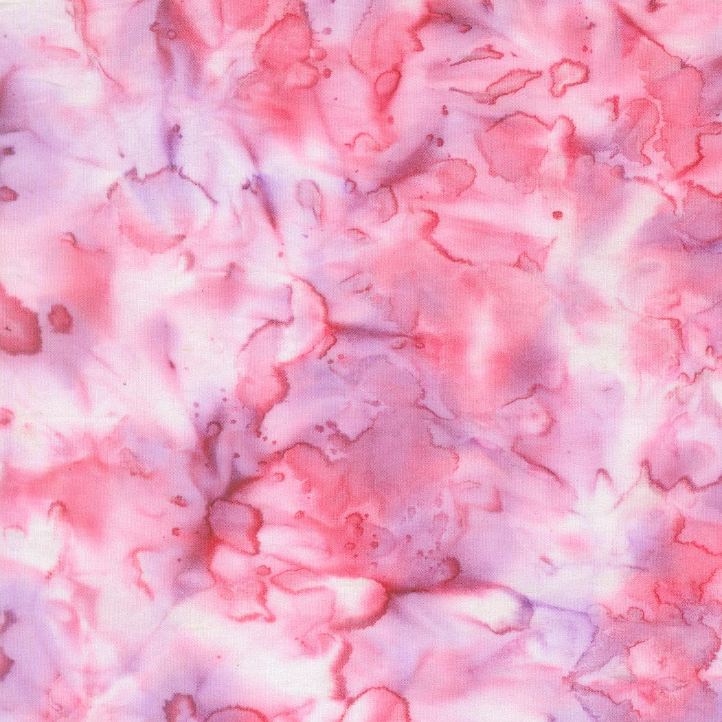 Pink Hand Dyed Moda Fabric Moda Mermaid Batiks Fabric - The Sewing Studio