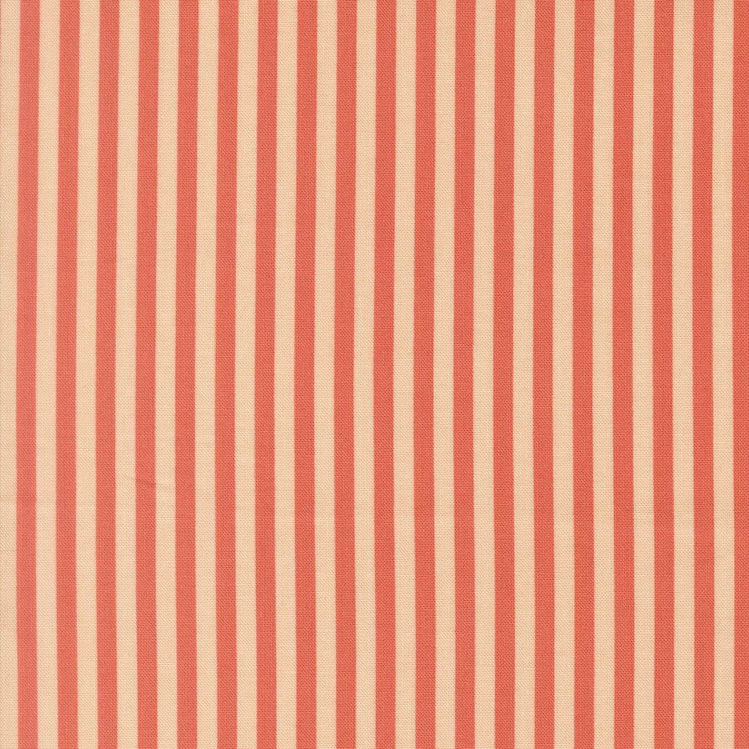 Pink Stripes Moda Fabric Moda Popcorn - The Sewing Studio