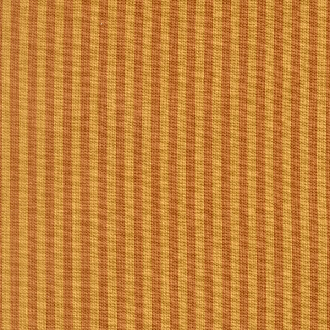 Orange Stripes Moda Fabric Moda Popcorn - The Sewing Studio