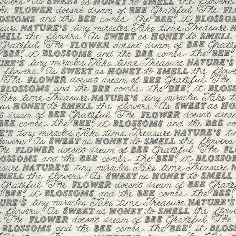Moda Fabric Moda Bee Grateful  - The Sewing Studio